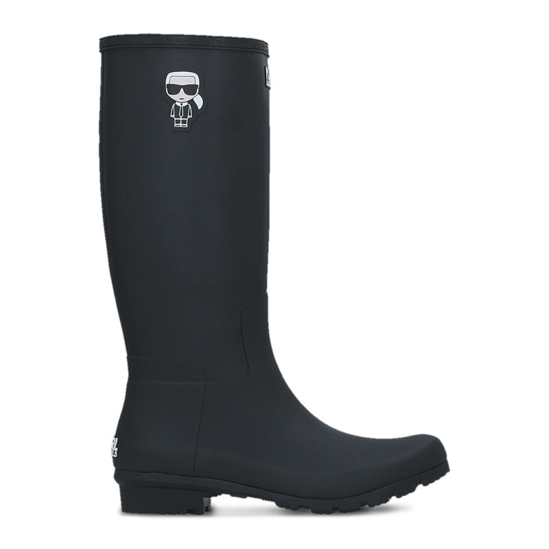 Ženske čizme Karl Lagerfeld Kalosh Ikonic Hi Boot