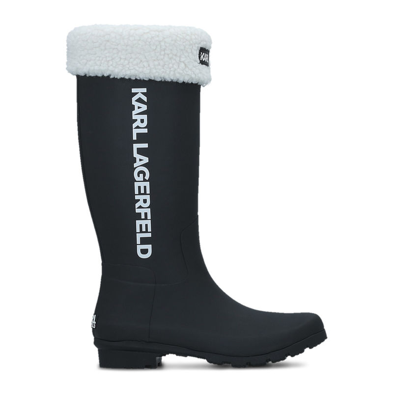Ženske čizme Karl Lagerfeld Kalosh Karl Hi Cuff Boot
