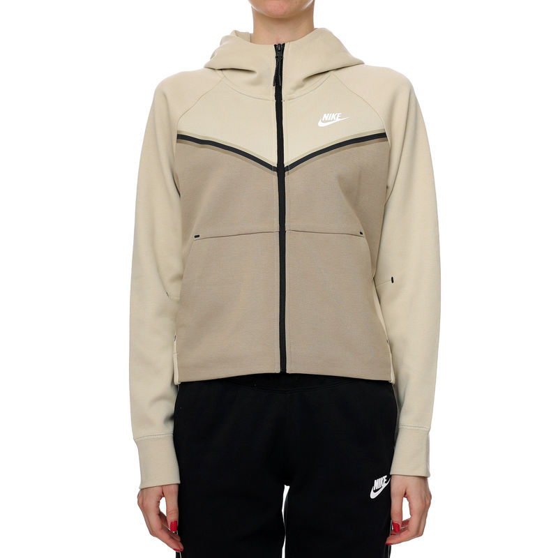 Ženski duks Nike W NSW TCH FLC WR ESSNTL FZ HDY