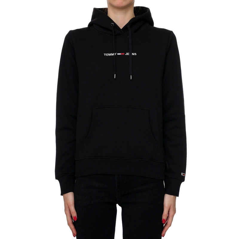 Ženski duks Tommy Hilfiger LINEAR LOGO HOODIE BDS