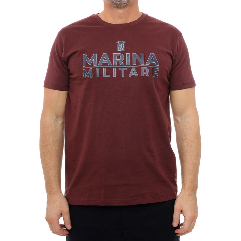 Muška majica Marina Militare T-Shirt M/M Bordeaux