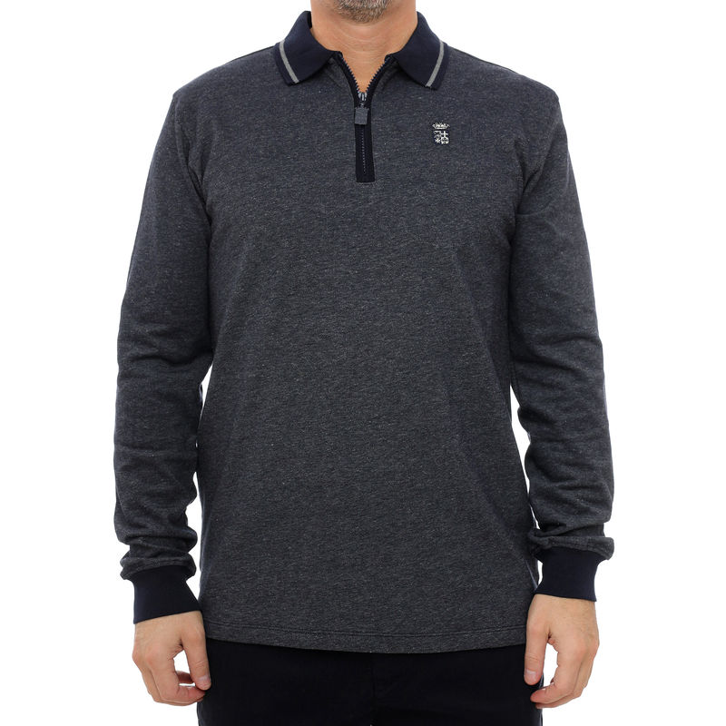 Muški duks Marina Militare Polo M/L Navy Melange