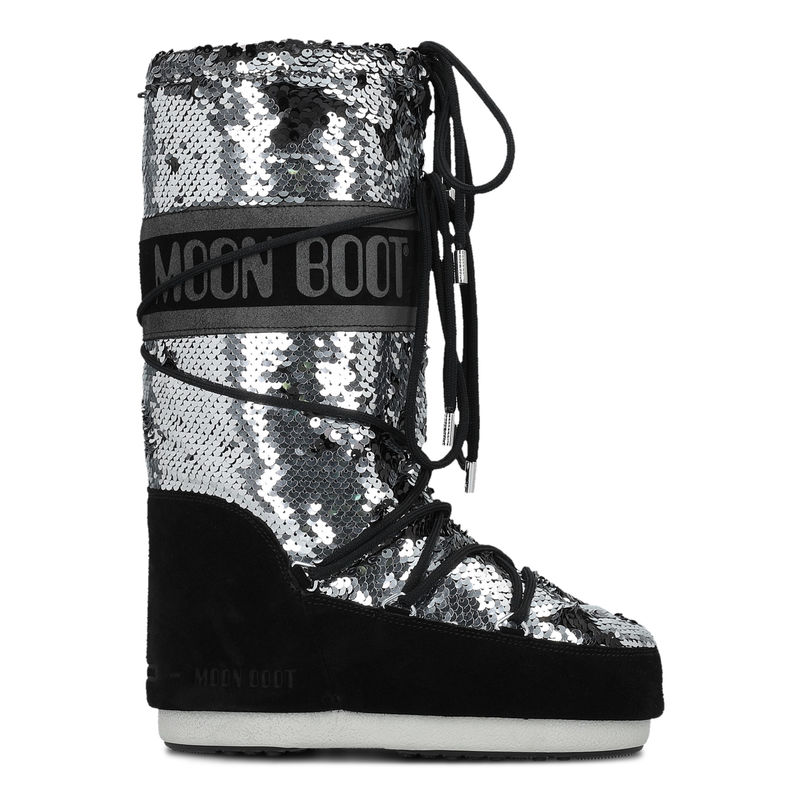 Ženske čizme Moon Boot CLASSIC DISCO BLACK