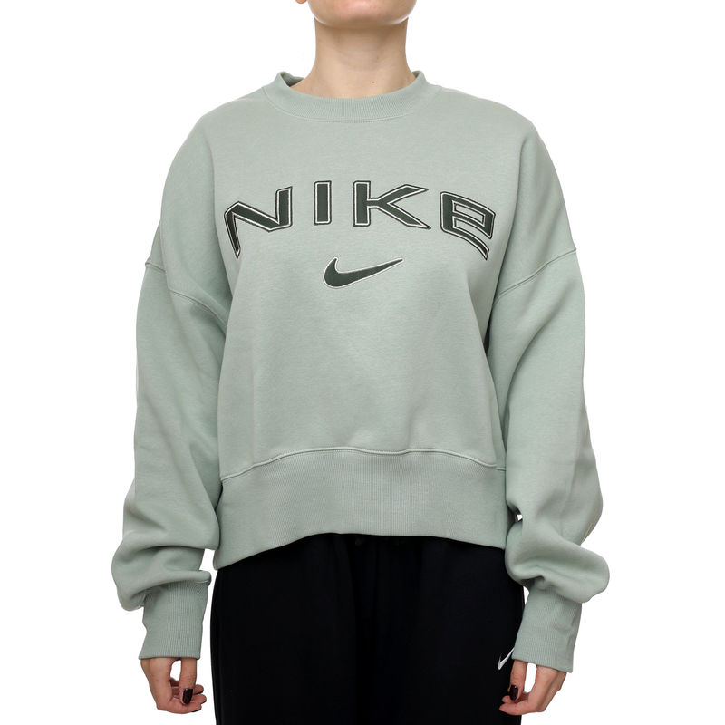 Ženski duks Nike W nsw phnx flc oos logo crew