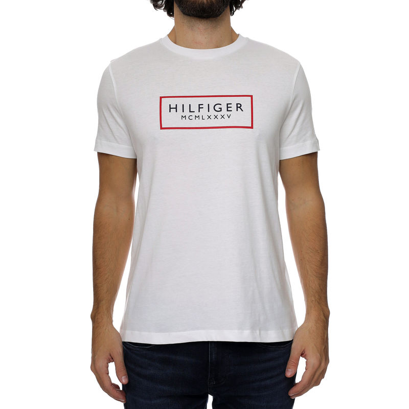 Muška majica Tommy Hilfiger BOX OUTLINE HILFIGER TEE