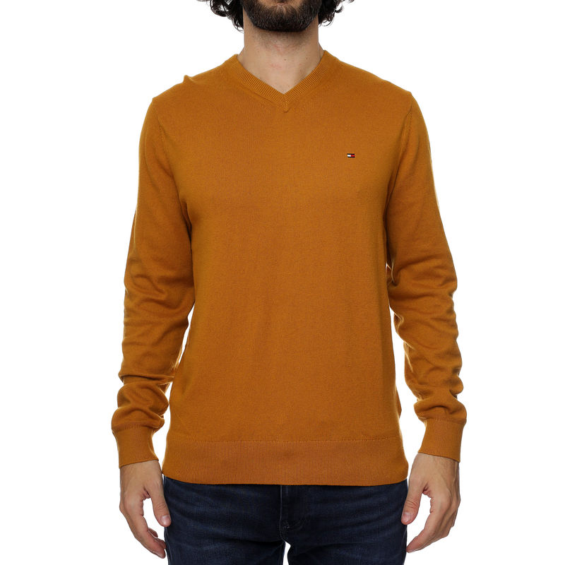 Muški džemper Tommy Hilfiger PIMA ORG CTN CASHMERE V NECK