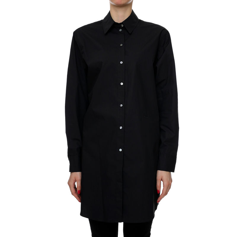Ženska košulja Karl Lagerfeld IKONIK RHINSTONE POPLIN TUNIC