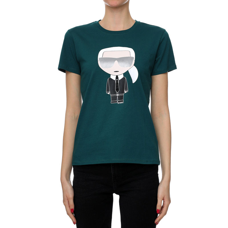 Ženska majica Karl Lagerfeld IKONIK KARL T-SHIRT