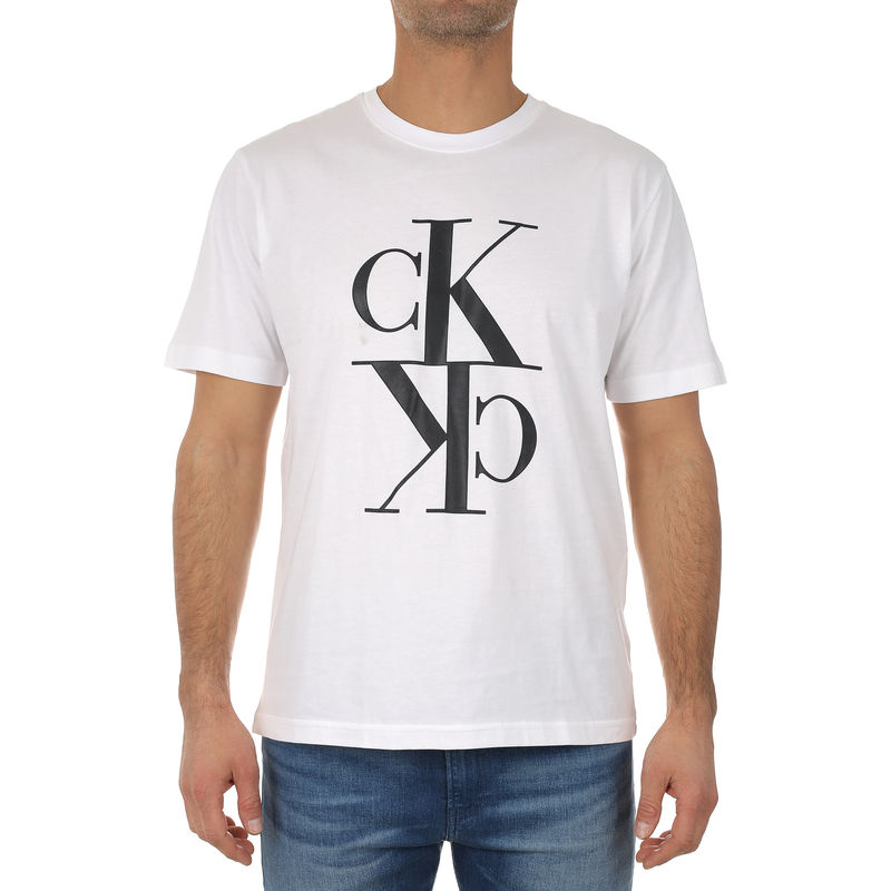 Muška majica Calvin Klein MIRRORED MONOGRAM REG TEE