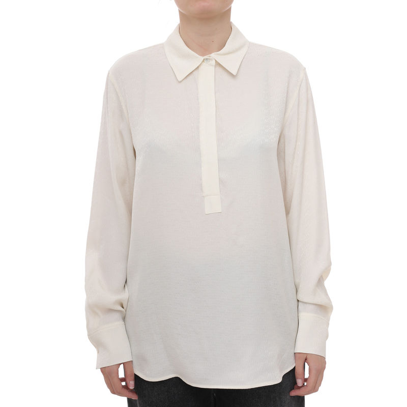 Ženska košulja Karl Lagerfeld Logo jacquard fluid blouse