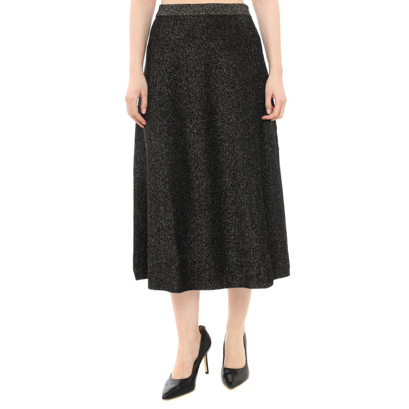 Ženska suknja Karl Lagerfeld Lurex knit skirt