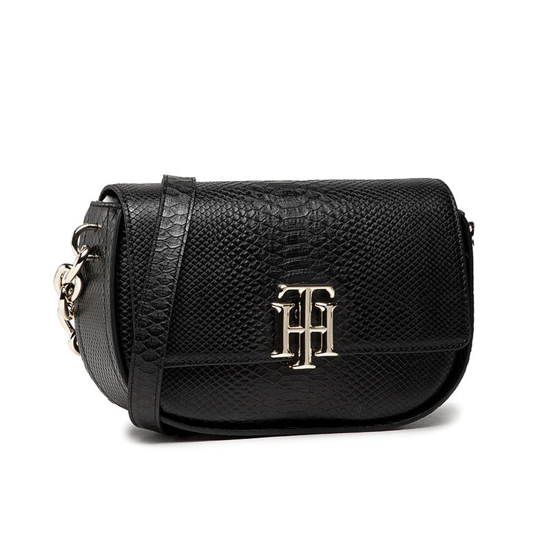 Ženska torba Tommy Hilfiger TH LOCK CROSSOVER SNAKE