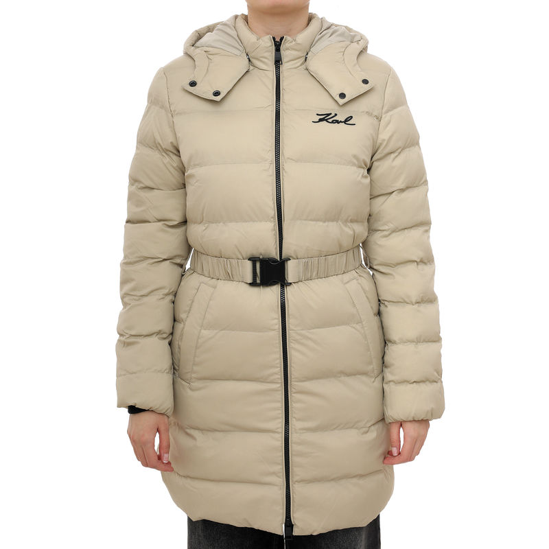 Ženski mantil Karl Lagerfeld lightweight long puffer