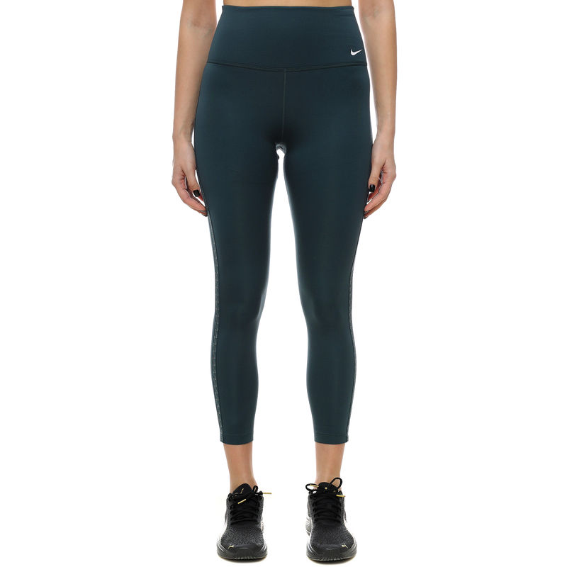 Ženske helanke Nike W NK ONE TF HR 7/8 TIGHT MTLC