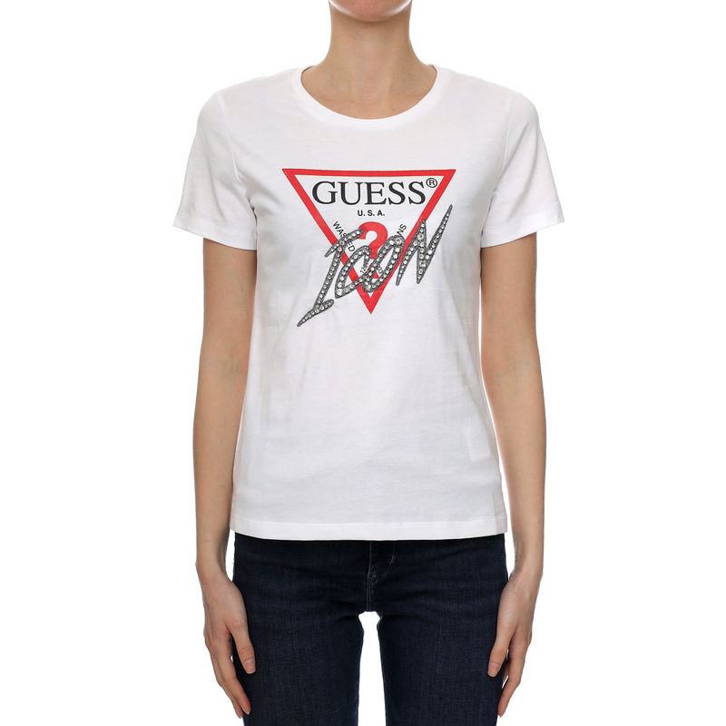 Ženska majica Guess JEANS SS CN ICON TEE