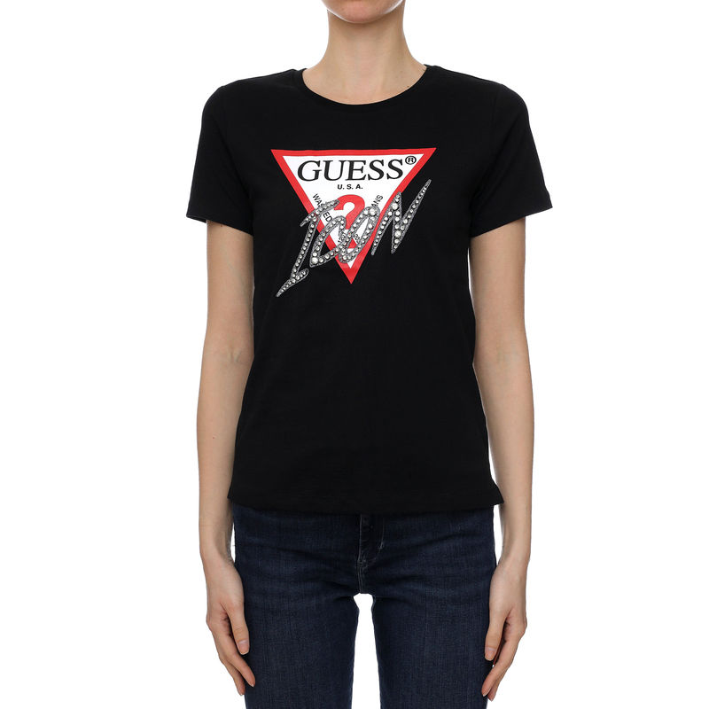 Ženska majica Guess JEANS SS CN ICON TEE