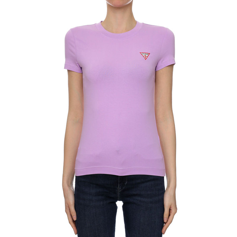 Ženska majica Guess JEANS SS CN MINI TRIANGLE TEE