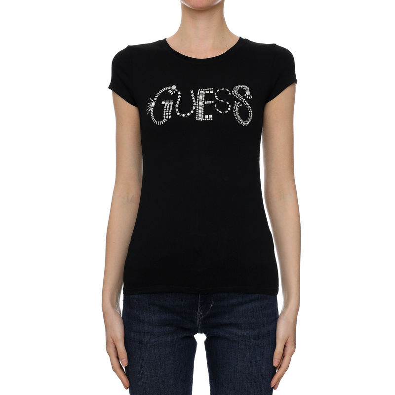 Ženska majica Guess JEANS SS JEWEL LOGO R3