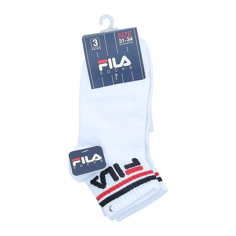 Dečije čarape Fila JUNIOR QUARTER PLAIN SOCKS