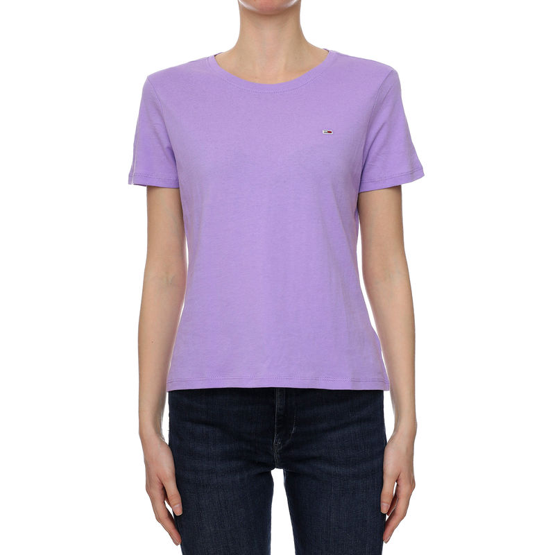 Ženska majica Tommy Hilfiger SOFT JERSEY TEE VLK