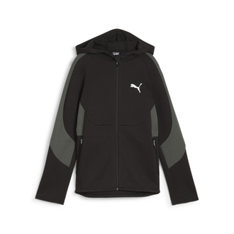 Dečiji duks Evostripe Full-Zip Hoodie Dk B