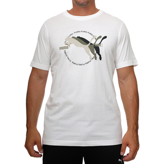 Muška majica Puma Graphics Multiple Cat Logo Tee