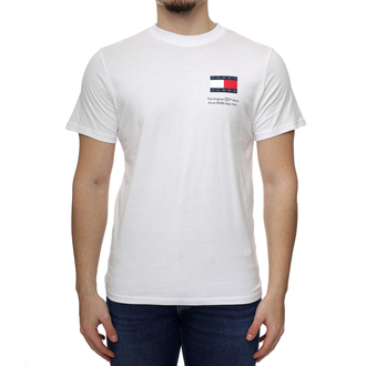 Muška majica Tommy Hilfiger Slim Essential Flag Tee Ex