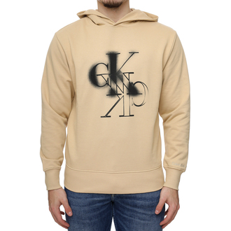 Muški duks Calvin Klein Mirrored Ck Logo Hoodie