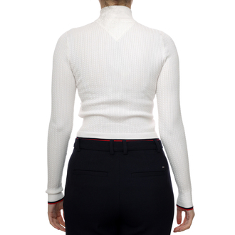 Ženski džemper Tommy Hilfiger Cable Zip Thru Cardigan