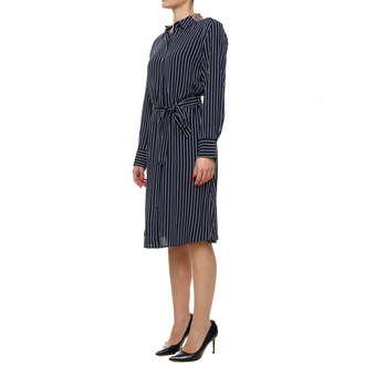 Ženska haljina Tommy Hilfiger Fluid Viscose Crepe Knee Dress