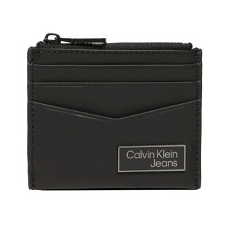 Muški novčanik Calvin Klein Logo Plaque Id Cardholder W/Zip