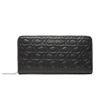 Ženski novčanik Calvin Klein Ck Must Z/A Wallet Lg Embossed