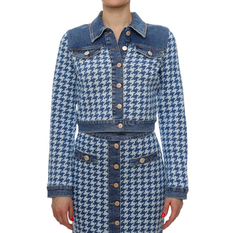 Ženski sako Guess Tweed crop jacket