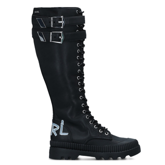 Ženske čizme Karl Lagerfeld Trekka Ii Hi Leg Buckle Boot