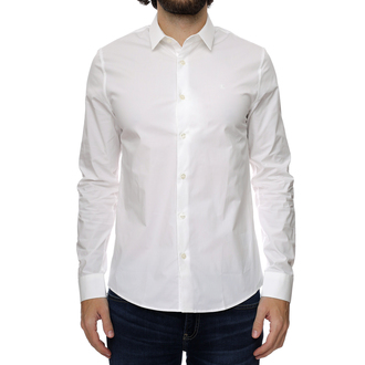 Muška košulja Calvin Klein ck chest logo slim stretch shirt