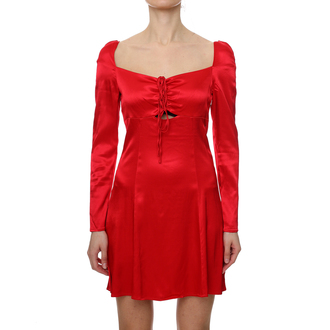 Ženska haljina Calvin Klein Cut Out Ruched Detailing Dress