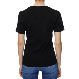 Ženska majica Calvin Klein Micro Monologo Slim V-Neck Tee