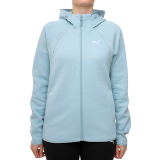 Ženski duks sa zipom i kapuljačom Puma Evostripe full-zip hoodie dk