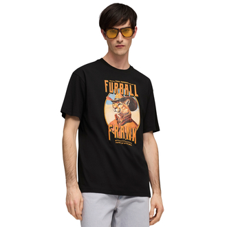 Mu&scaron;ka majica Puma Graphic cat cowboy relaxed tee