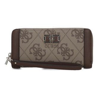 Ženski novčanik Guess Karnilla logo slg lrg zip arnd