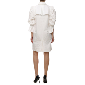 Ženska haljina Karl Lagerfeld Hun'S Pick Puffy Poplin Dress