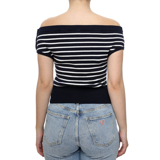Ženski džemper Tommy Hilfiger Off Shoulder Stripe Sweater