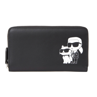 Ženski novčanik Karl Lagerfeld K/Ikonik 2.0 Leather Cont Wllt