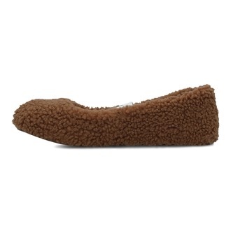 Ženske baletanke Mb Shearling ballerina cognac
