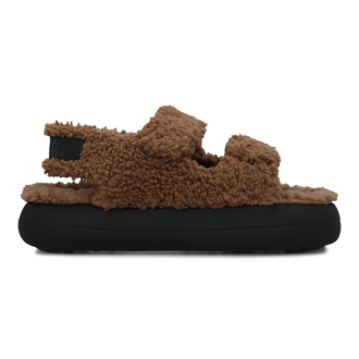 Ženske sandale Mb Shearling sandal cognac