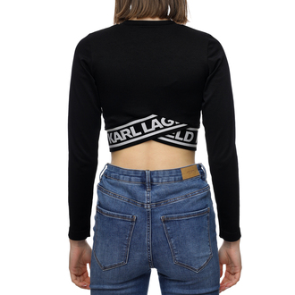 Ženska majica Karl Lagerfeld Seamless Logo Lslv Top