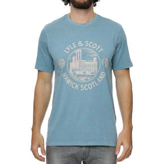Muška majica Lyle&Scott Hawick Print T-Shirt