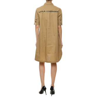 Ženska haljina Lola Short Sleeve Dress With Contrast Logo