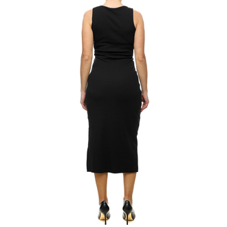 Ženska haljina Calvin Klein Seaming Long Rib Dress