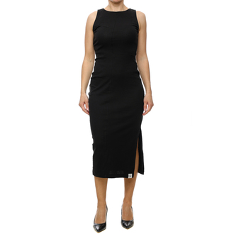 Ženska haljina Calvin Klein Seaming Long Rib Dress